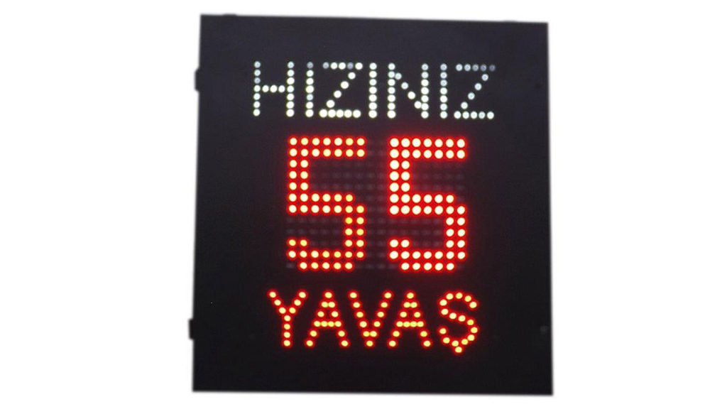 KLS-001 Şehir İçi Radarlı Hız Uyarı Sistemi